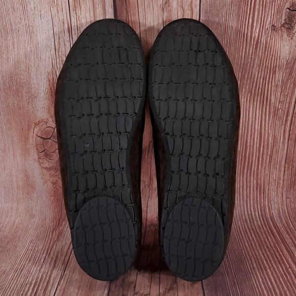 *FLAW* Thierry Rabotin Womens Size 8 Leopard Print Loafer Flats Shoes - Picture 13 of 14